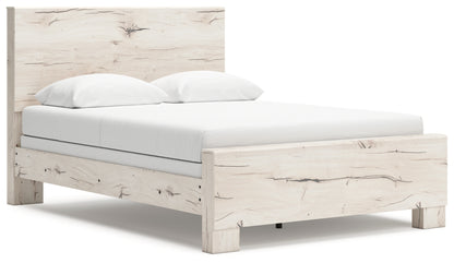 Lawroy Queen Panel Bed, Dresser and Mirror