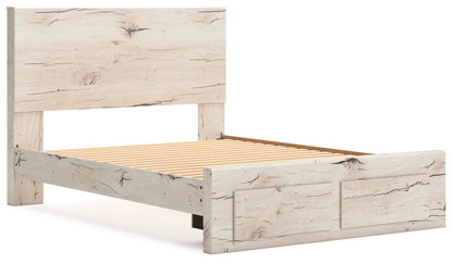 Lawroy Queen Panel Storage Bed, Dresser, Mirror and Nightstand