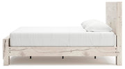 Lawroy King Panel Bed with Storage, Dresser and Mirror