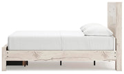 Lawroy Full Panel Storage Bed, Dresser, Mirror and Nightstand