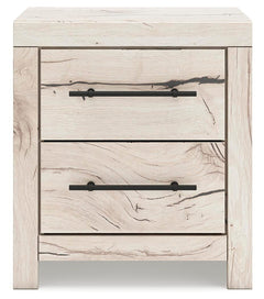 Lawroy Full Panel Storage Bed, Dresser, Mirror and Nightstand