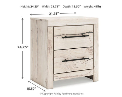 Lawroy Two Drawer Night Stand