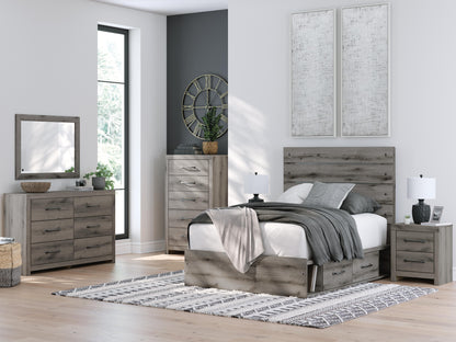 Urbanoore Full Panel Bed with Storage