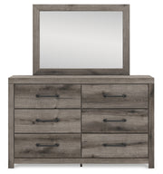 Graystorm Twin Panel Bed with Storage, Dresser, Mirror, Chest and Nightstand