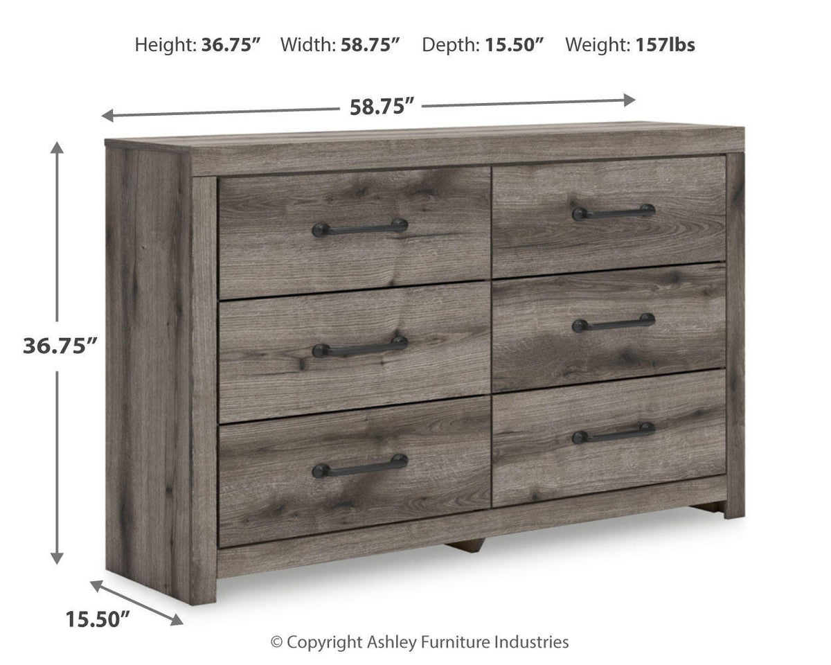 Urbanoore Six Drawer Dresser