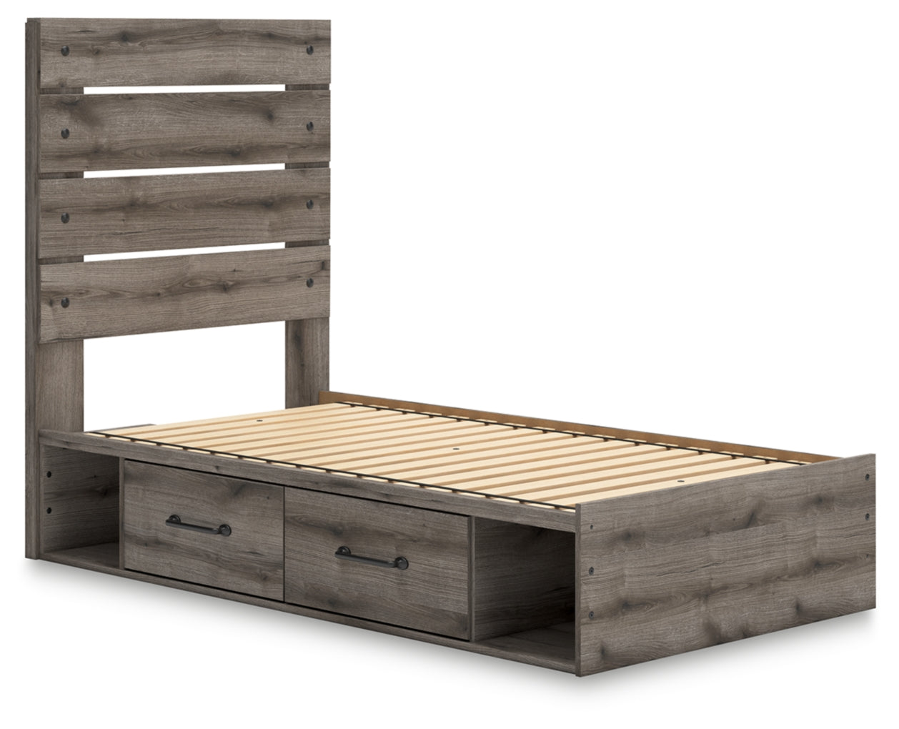 Urbanoore Twin Panel Storage Bed