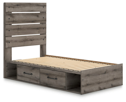 Urbanoore Twin Panel Storage Bed