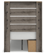 Urbanoore Twin Panel Storage Bed