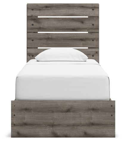 Urbanoore Twin Panel Storage Bed