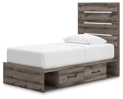 Urbanoore Twin Panel Bed with Storage