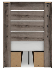 Urbanoore Twin Panel Bed with Storage