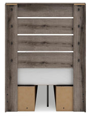 Urbanoore Twin Panel Bed with Storage