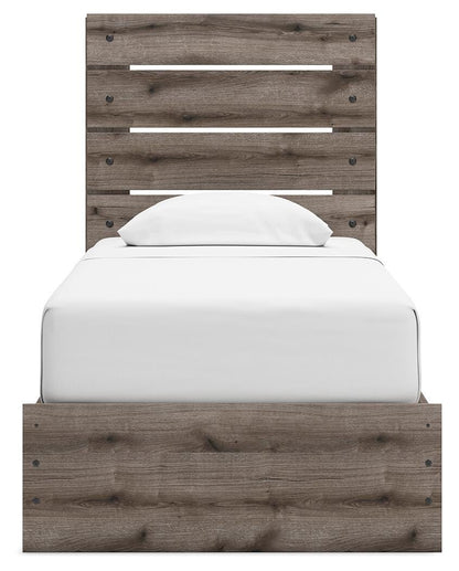Urbanoore Twin Panel Bed with Storage