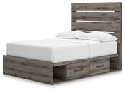 Urbanoore Full Panel Bed with Storage