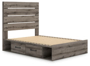 Urbanoore Full Panel Bed with Storage