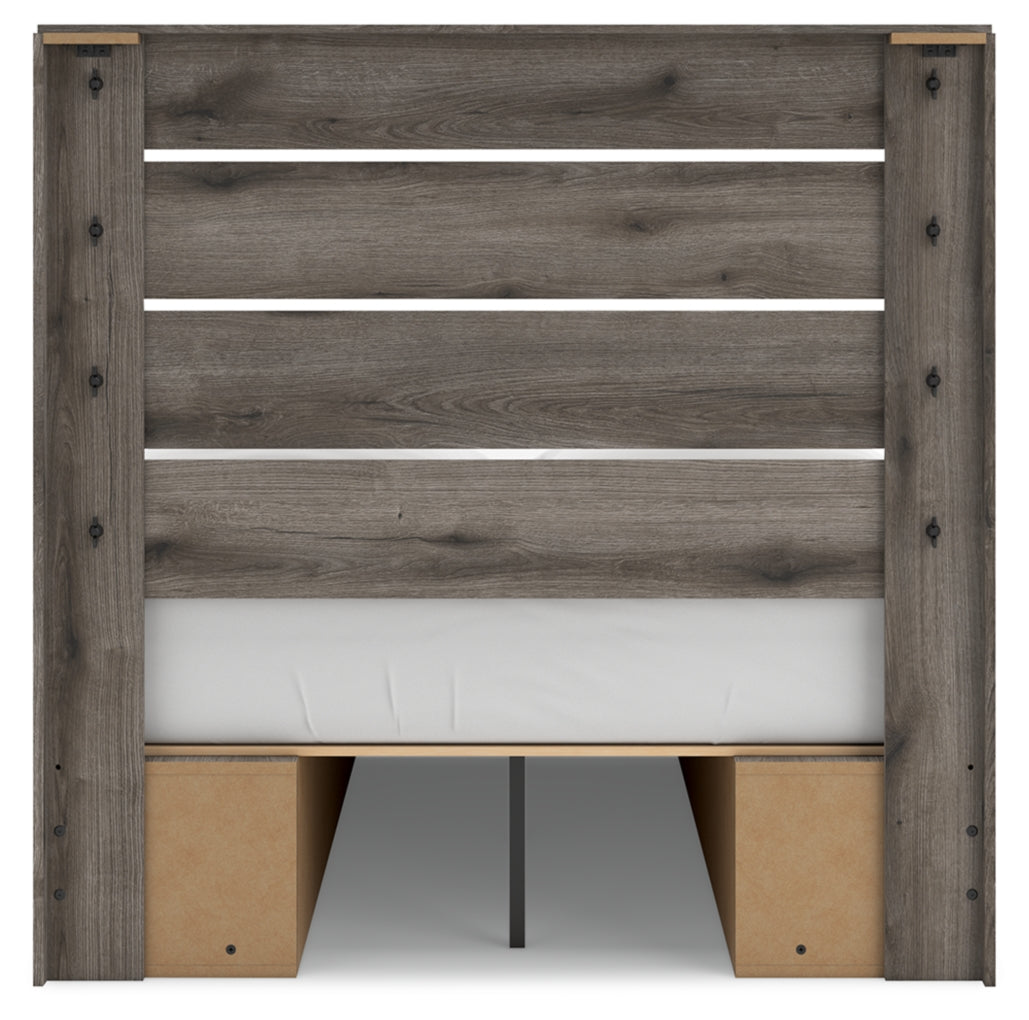 Urbanoore Full Panel Bed with Storage