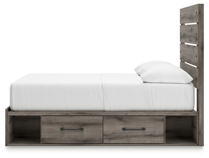Urbanoore Full Panel Bed with Storage