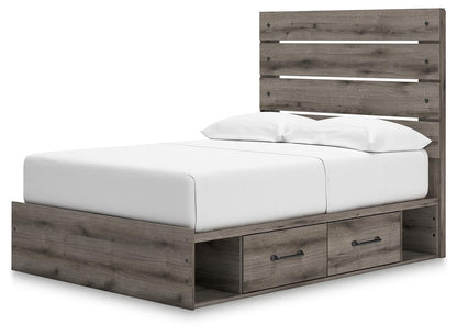 Urbanoore Full Panel Bed with Storage