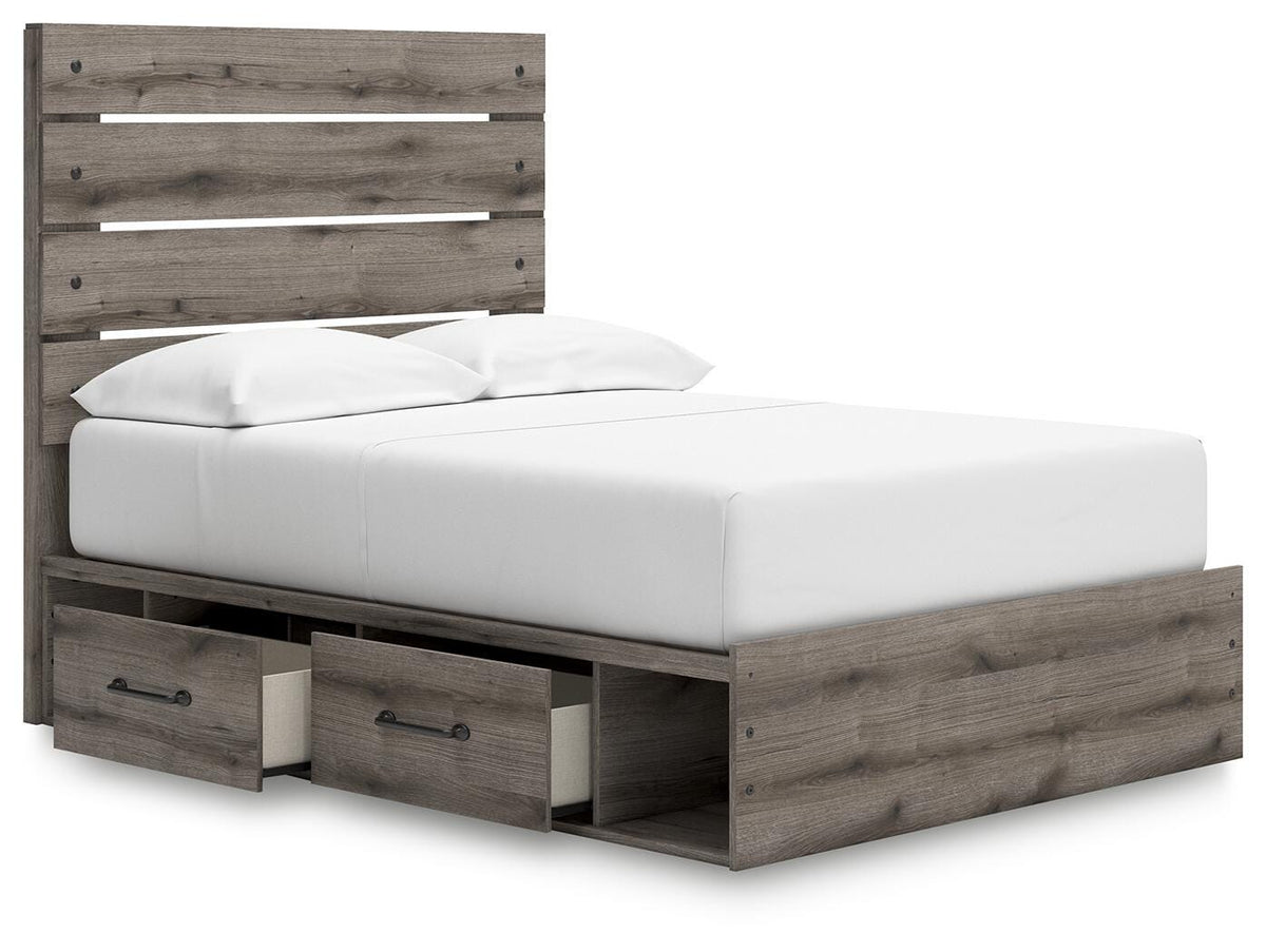 Urbanoore Full Panel Bed with Storage