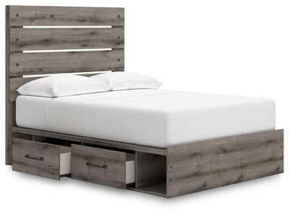 Urbanoore Full Panel Bed with Storage