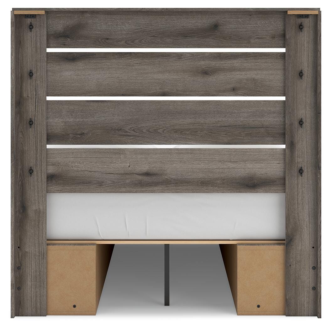 Urbanoore Full Panel Bed with Storage