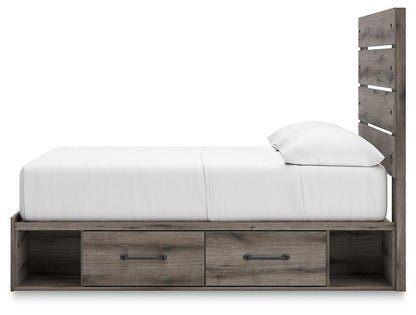 Urbanoore Full Panel Bed with Storage