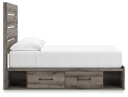 Urbanoore Full Panel Bed with Storage