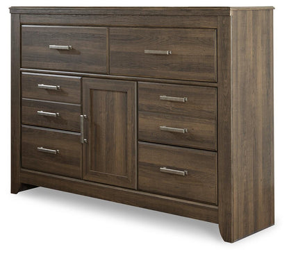 Juararo King Poster Bed, Dresser and Chest