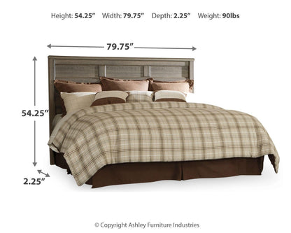 Juararo King/Cal King Panel Headboard