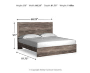 Ralinksi King Panel Bed