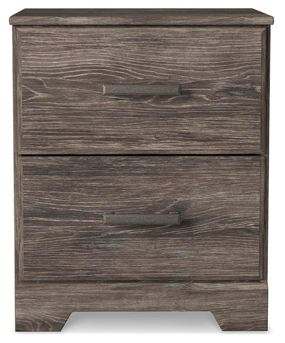 Ralinksi Full Panel Bed with Mirrored Dresser and Nightstand