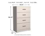 Stelsie Four Drawer Chest