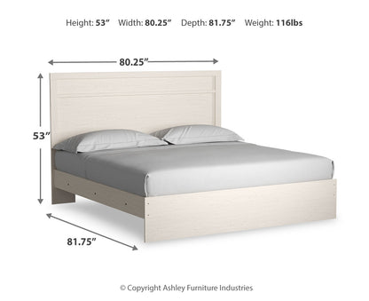 Stelsie King Panel Bed