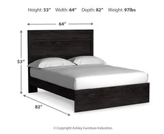 Belachime Queen Panel Bed