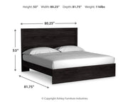 Belachime King Panel Bed