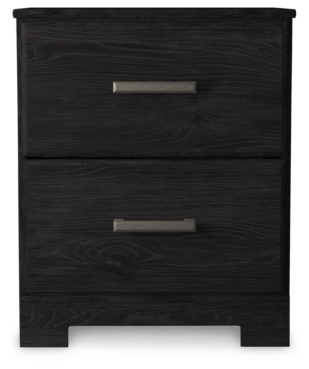 Belachime King Panel Bed and Nightstand