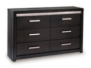 Shoralli Six Drawer Dresser
