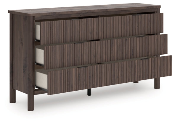 Cadmori Queen Upholstered Panel Bed 4PC Set