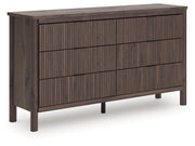 Cadmori Queen Upholstered Panel Bed 4PC Set