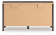 Cadmori Queen Upholstered Panel Bed 4PC Set