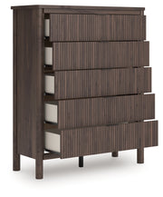 Cadmori Five Drawer Wide Chest