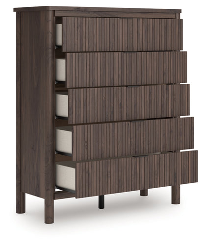 Cadmori Five Drawer Wide Chest