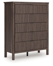 Cadmori Queen Upholstered Panel Bed 4PC Set