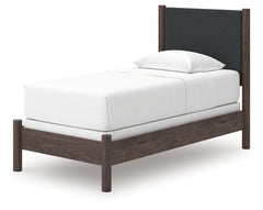 Cadmori Twin Upholstered Panel Bed