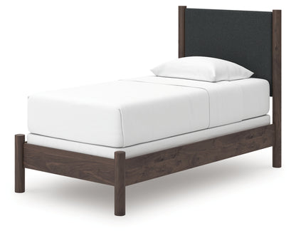 Cadmori Twin Upholstered Panel Bed