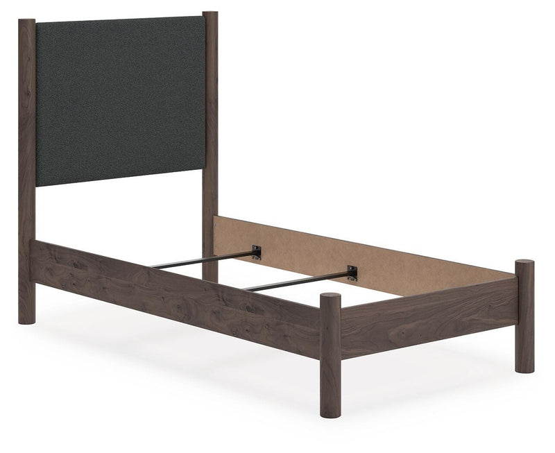 Cadmori Twin Upholstered Panel Bed