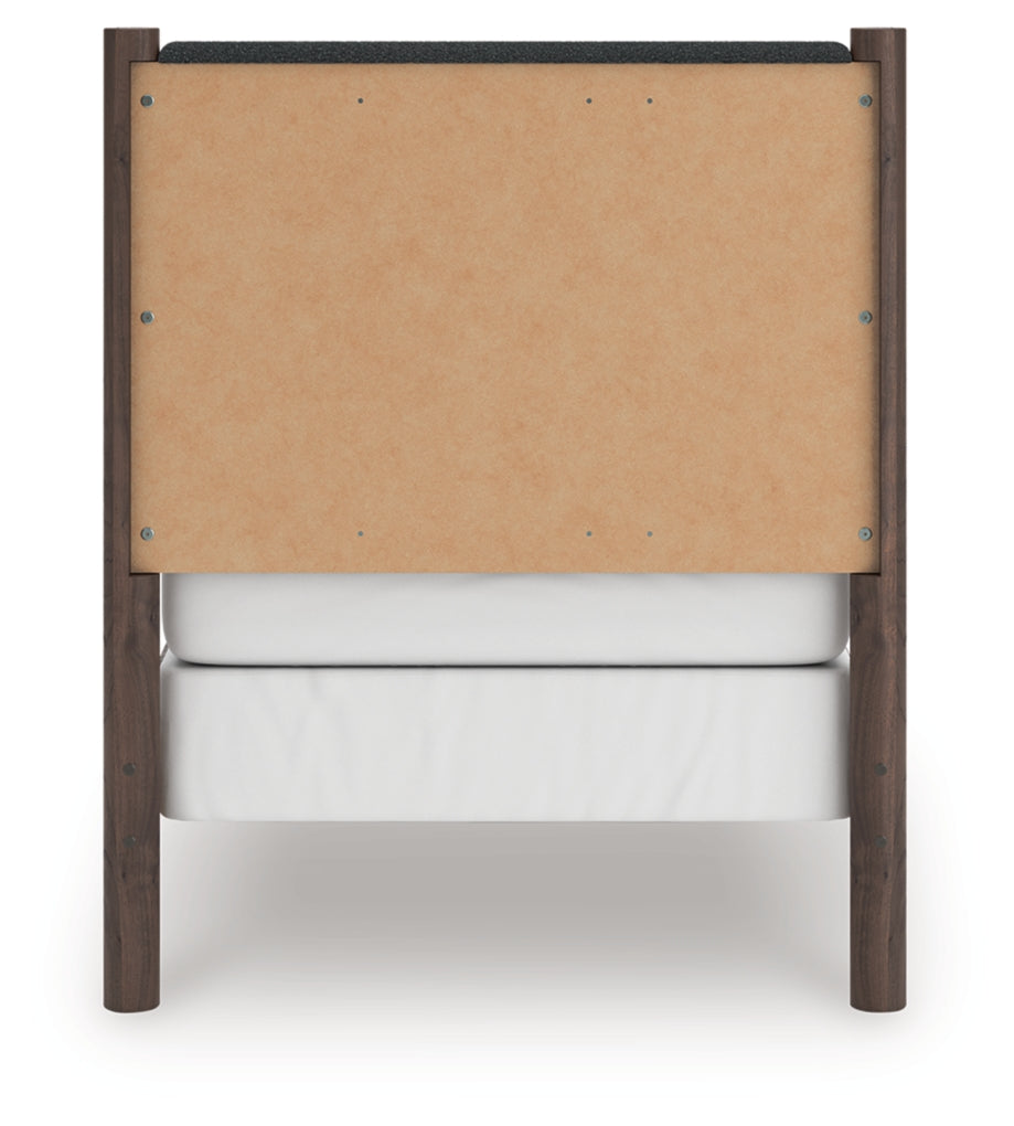 Cadmori Twin Upholstered Panel Bed