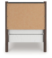 Cadmori Twin Upholstered Panel Bed