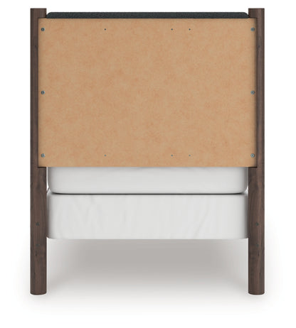 Cadmori Twin Upholstered Panel Bed