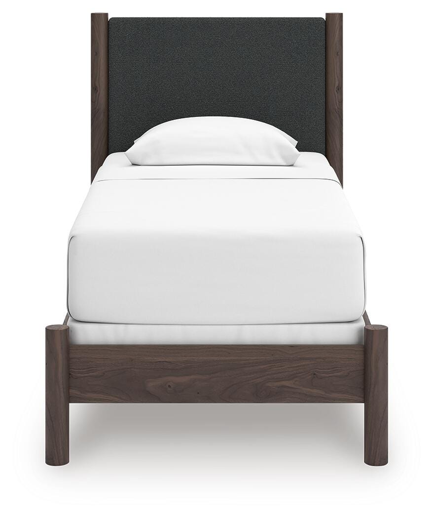 Cadmori Twin Upholstered Panel Bed